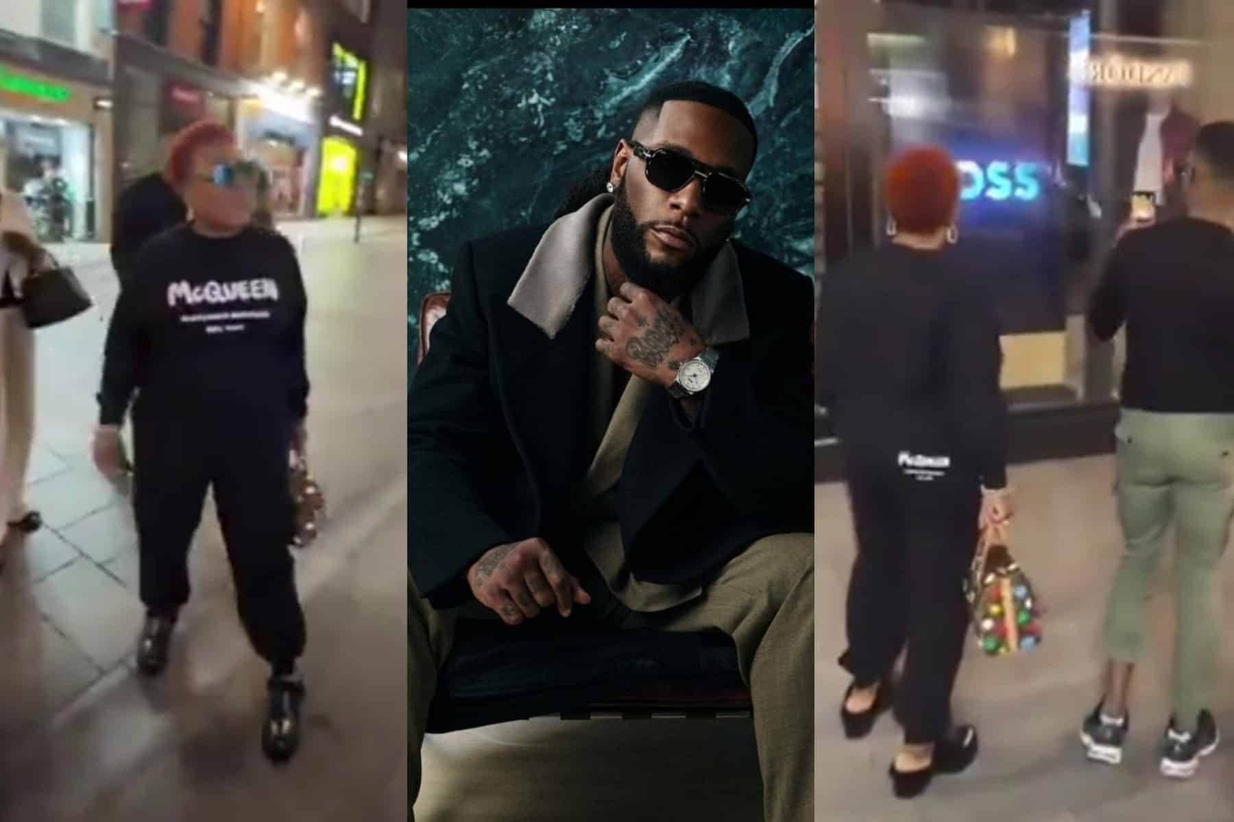 “I wonder if I gave birth to this guy” – Burna Boy’s mother is surprised when she sees his new international ad on the streets of Dublin (Video)